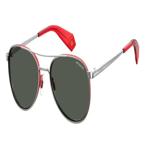 Polaroid Round/Oval Unisex Sunglasses Metal Frame